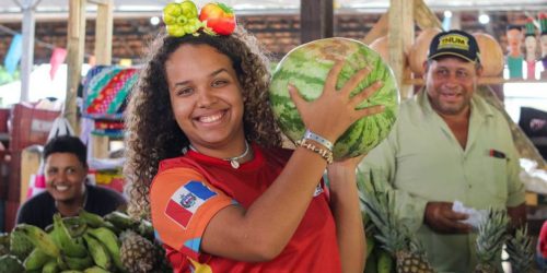 Imagem referente a Feira do MST em SP permite passeio por histórias do Brasil e do mundo
