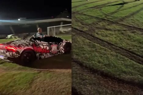 MC Ryan é detido após destruição de gramado em estádio de Piracicaba Imagem referente a MC Ryan é detido após destruição de gramado em estádio de Piracicaba