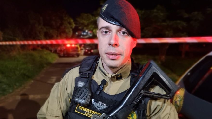 Suspeitos de tentativa de homicídio negaram o crime, explica Aspirante da PM
