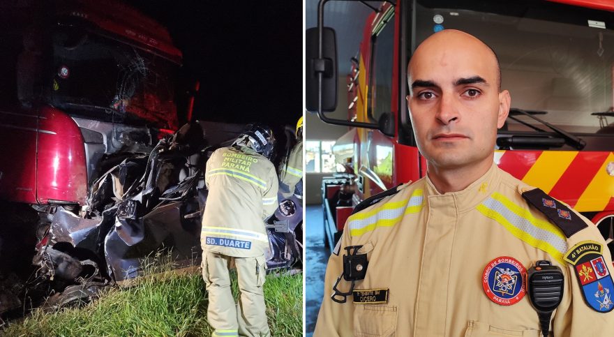 “Talvez o motorista tenha dormido ou teve alguma desatenção” afirma tenente sobre colisão com morte na BR-369