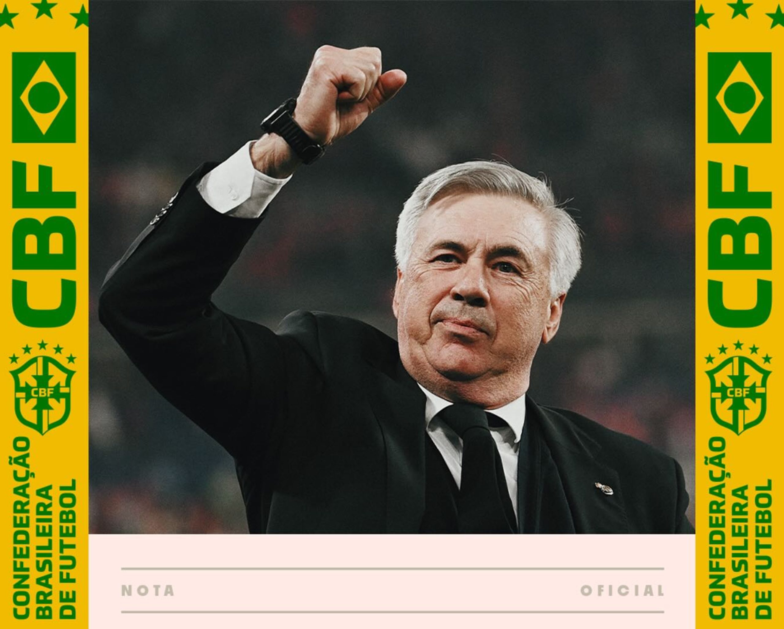 Fim da novela: Carlo Ancelotti é o novo técnico da Seleção Brasileira