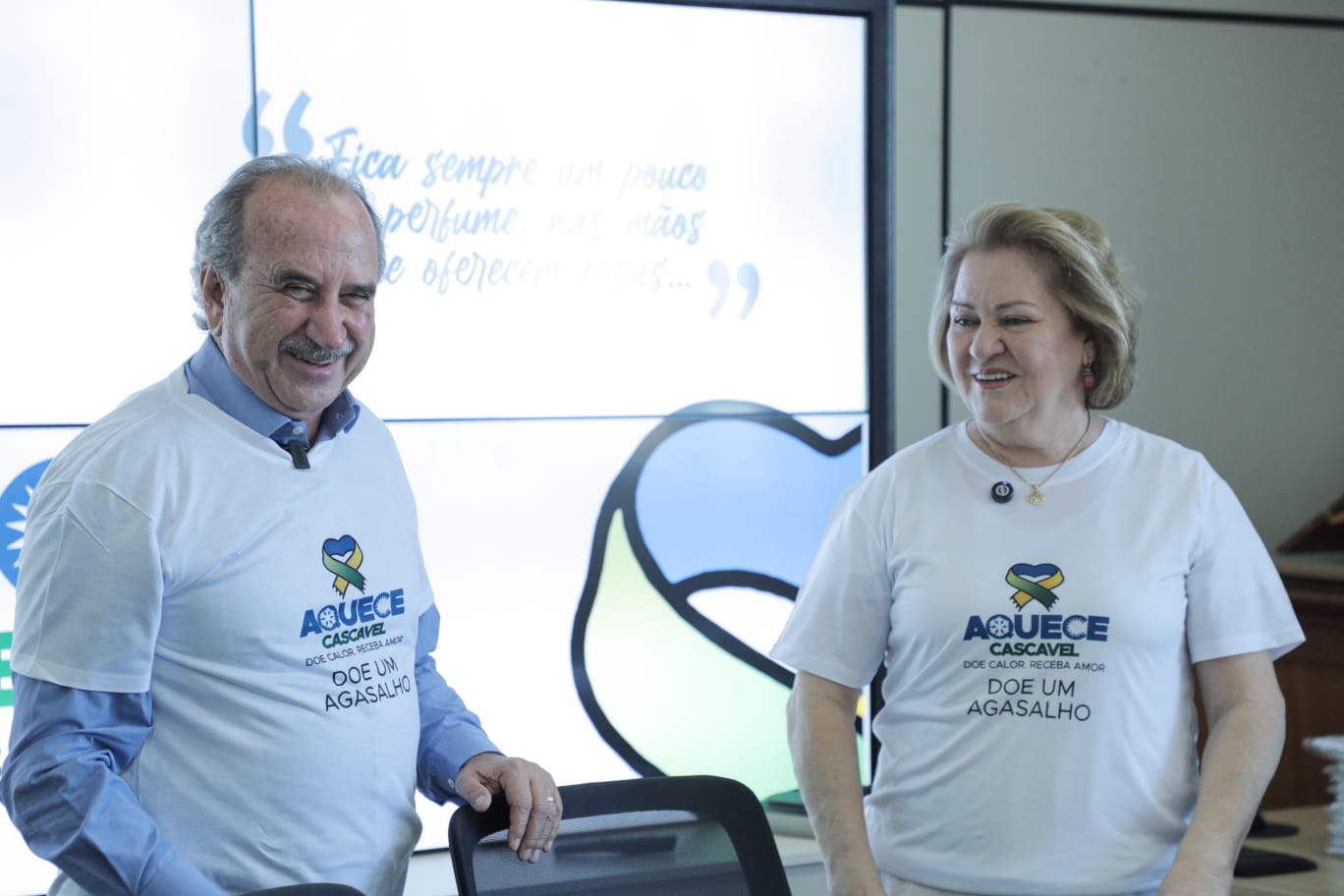Campanha "Aquece Cascavel 2025" é lançada para arrecadar agasalhos e cobertores para os que mais precisam em Cascavel