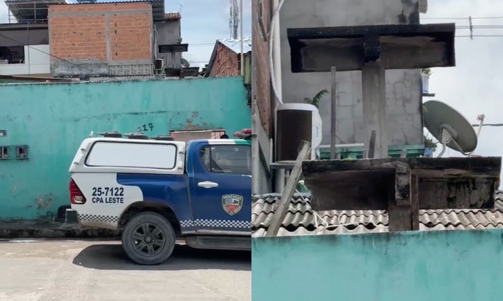 Homem morre ao cair de laje durante troca de caixa d’água