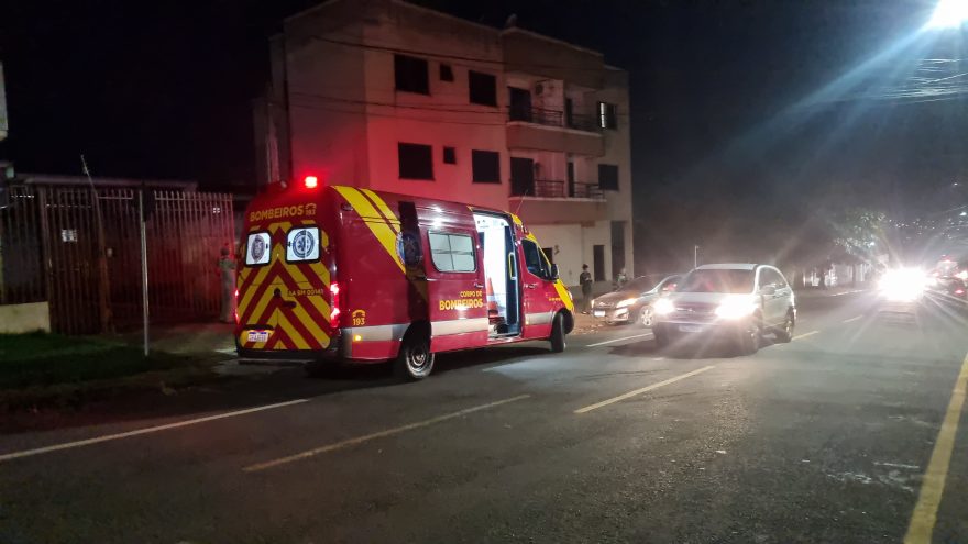 Acidente no Bairro Universitário deixa rapaz ferido