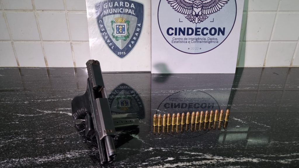 GM detém dupla, apreende pistola com munições e veículo na Região Norte