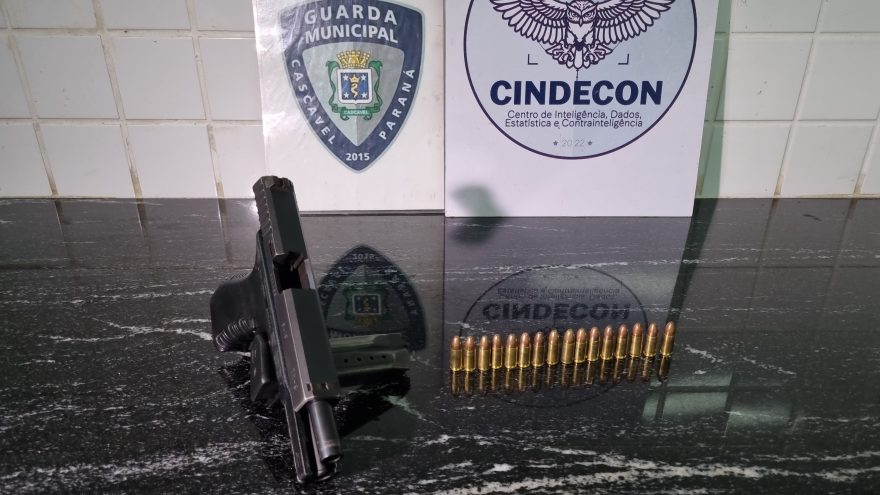 GM detém dupla, apreende pistola com munições e veículo na Região Norte
