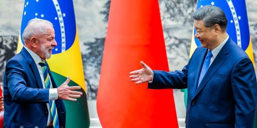 Brasil e China fazem declarações conjuntas sobre temas globais Imagem referente a Brasil e China fazem declarações conjuntas sobre temas globais