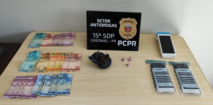 GDE dá detalhes de ação conjunta que terminou com 2 detidos e drogas apreendidas
