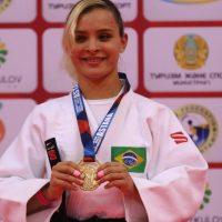 Imagem referente a Rosi Andrade é ouro no Mundial de judô paralímpico