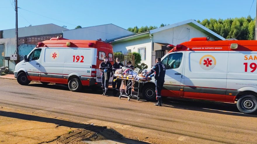 Socorrista do Samu trabalham por quase uma hora e salvam idosa que teve duas paradas cardíacas em Cascavel