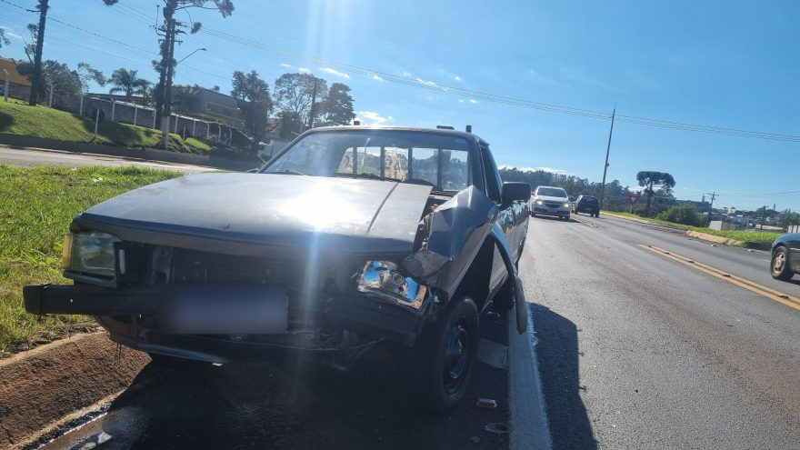 Mais um acidente é registrado no Trevo da Portal, em Cascavel