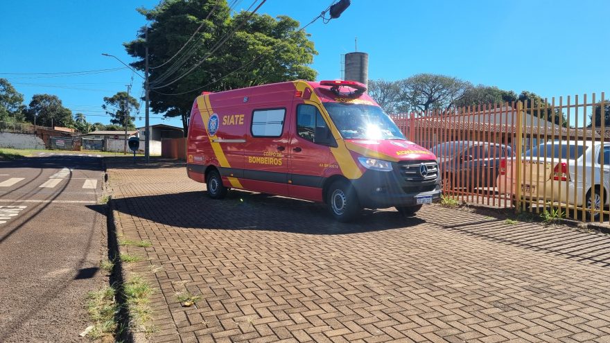 Menino cai e Siate é acionado em escola do Bairro Cataratas