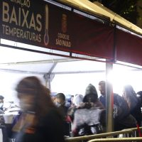 Imagem referente a Com o frio, SP aciona operação para pessoas em situação de rua