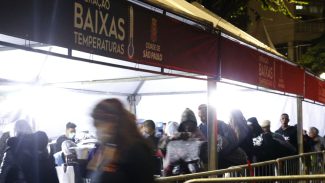 Com o frio, SP aciona operação para pessoas em situação de rua