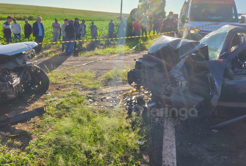 Uma pessoa perde a vida e outras duas ficam feridas em estrada rural Uma pessoa perde a vida e outras duas ficam feridas em estrada rural