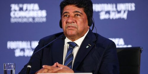 Ednaldo Rodrigues é afastado da presidência da CBF Imagem referente a Ednaldo Rodrigues é afastado da presidência da CBF