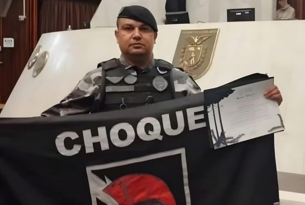 Quem é o PM do Choque que morreu em acidente durante perseguição Quem é o PM do Choque que morreu em acidente durante perseguição