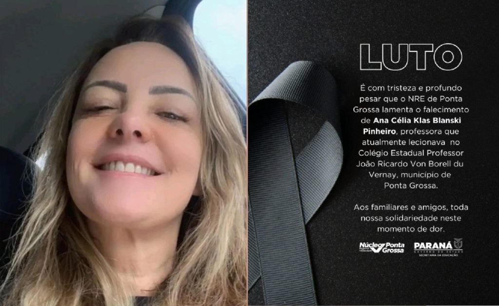 Núcleo emite nota de pesar após falecimento da Professora Ana Célia Klas Blanski Pinheiro Núcleo emite nota de pesar após falecimento da Professora Ana Célia Klas Blanski Pinheiro