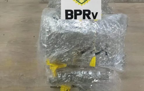 Adolescente é flagrada com 5,5 kg de maconha Super Lemon Haze Adolescente é flagrada com 5,5 kg de maconha Super Lemon Haze