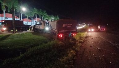Imagem referente a Caminhoneiro que provocou morte na BR-277 em Santa Tereza é detido
