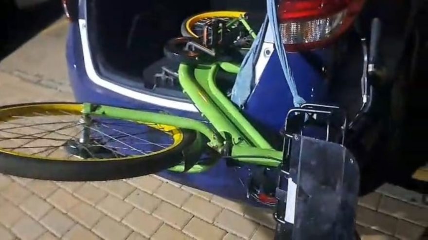 Indivíduo é preso com bicicleta pública e trava de segurança rompida em Cascavel