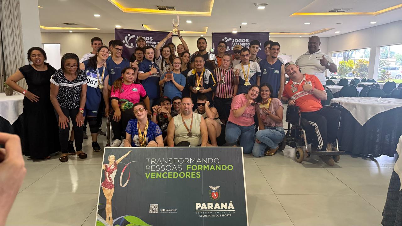 Paradesporto de Cascavel conquista segundo lugar geral no Jogos Abertos do Paraná Paradesporto de Cascavel conquista segundo lugar geral no Jogos Abertos do Paraná