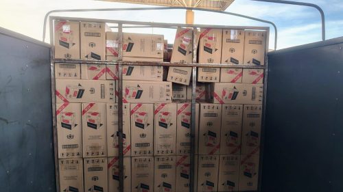 Receita Federal apreende 58 caixas de cigarros contrabandeados na Ponte Internacional da Amizade Receita Federal apreende 58 caixas de cigarros contrabandeados na Ponte Internacional da Amizade