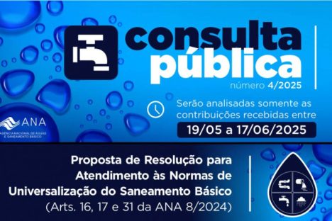 Agepar abre consulta pública sobre universalização do saneamento básico no Paraná Imagem referente a Agepar abre consulta pública sobre universalização do saneamento básico no Paraná