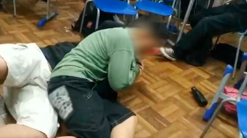 “Quem que é o merda agora?”: Briga violenta em colégio de Cascavel mobiliza Patrulha Escolar Imagem referente a “Quem que é o merda agora?”: Briga violenta em colégio de Cascavel mobiliza Patrulha Escolar