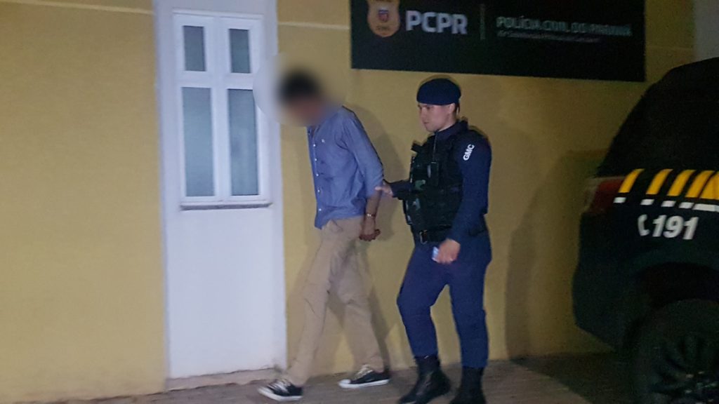 Violência doméstica: Depois de “escapar” da GM, homem volta buscar TV e acaba preso Violência doméstica: Depois de “escapar” da GM, homem volta buscar TV e acaba preso