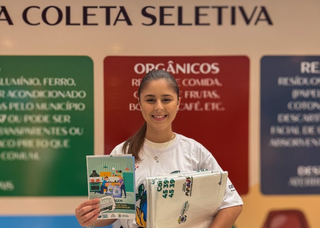Catuaí Cascavel promove coleta seletiva e salva 180 árvores/mês Catuaí Cascavel promove coleta seletiva e salva 180 árvores/mês