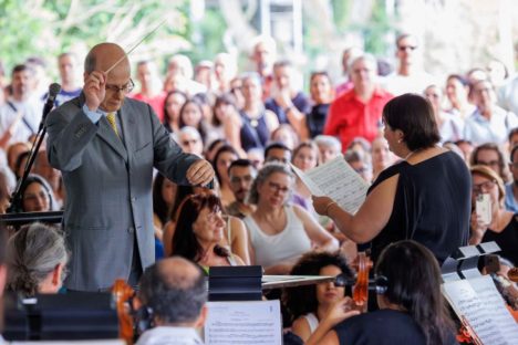 Projeto que leva Orquestra Sinfônica do Paraná para fora do Guaíra forma novas plateias Imagem referente a Projeto que leva Orquestra Sinfônica do Paraná para fora do Guaíra forma novas plateias