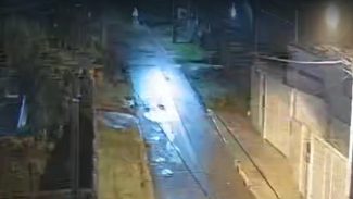 Câmera registra novas imagens do ciclista suspeito de assediar criança na PRc-467