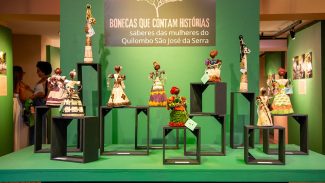 Exposição de bonecas mostra saber quilombola no Rio