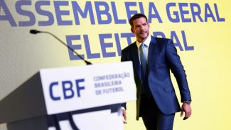 Candidato único, Samir Xaud é eleito presidente da CBF