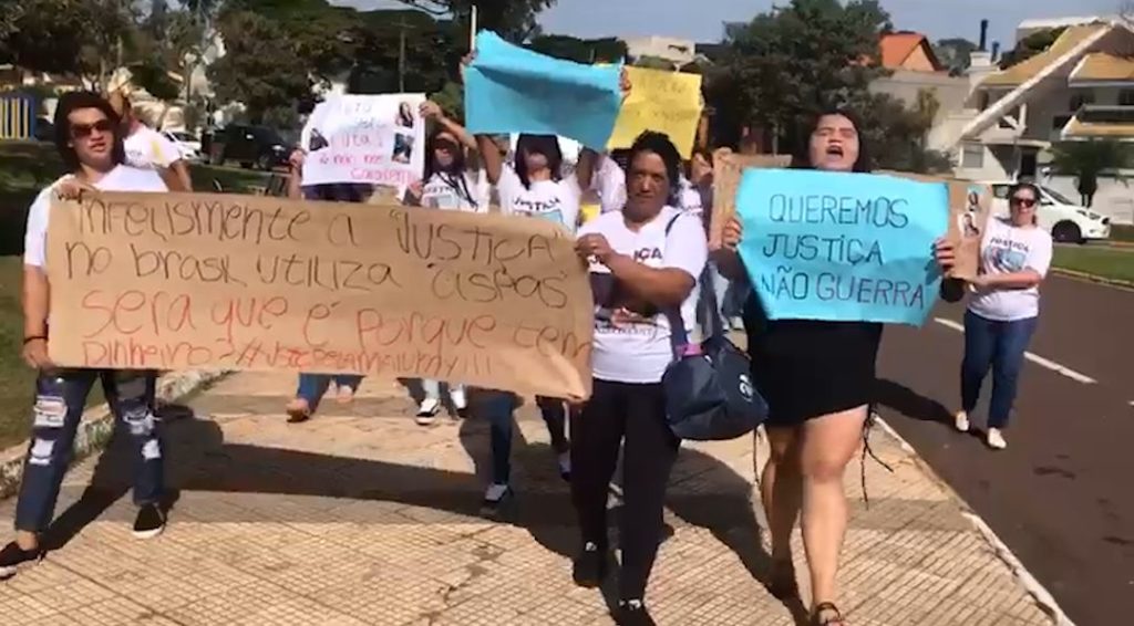 “Não foi acidente, foi assassinato”: protesto pela morte de Maiumy Silva é realizado em Toledo