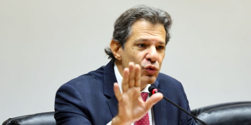 Haddad: Brasil tem “caixa-preta” de R$ 800 bi em renúncias fiscais Imagem referente a Haddad: Brasil tem “caixa-preta” de R$ 800 bi em renúncias fiscais