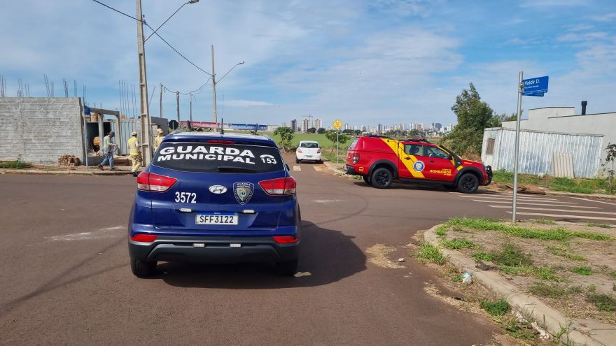 Agressão em obra mobiliza Corpo de Bombeiros e trabalhador é socorrido