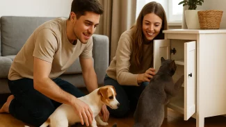 8 macetes para manter a casa segura para pets curiosos