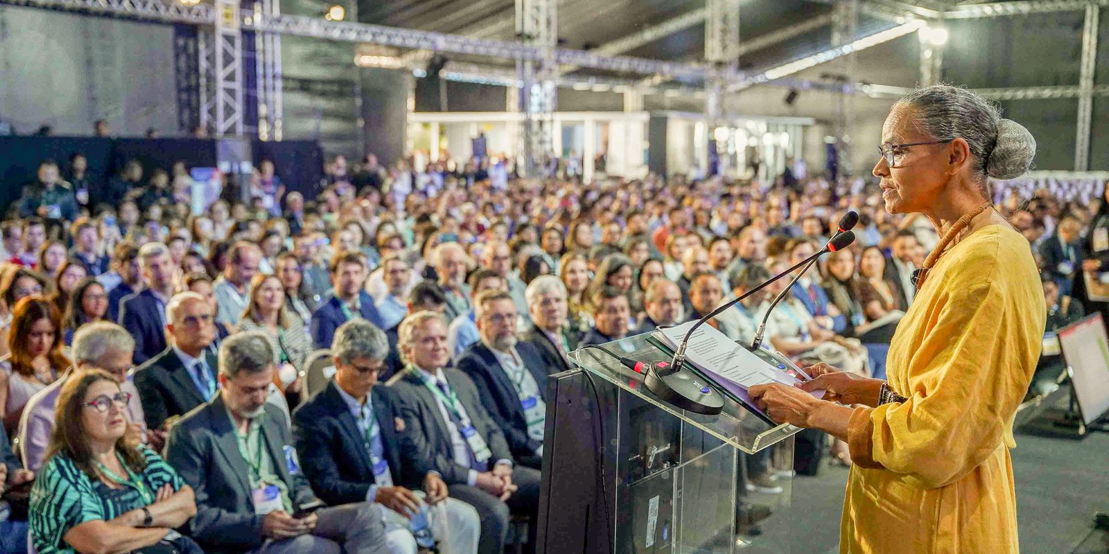 Marina Silva: é preciso decisão política para universalizar saneamento Marina Silva: é preciso decisão política para universalizar saneamento