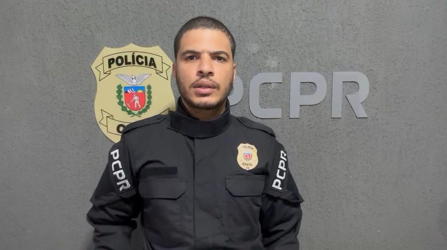 Delegado fala sobre prisão de mulher e apreensão de adolescente suspeitos por homicídio em Ponta Grossa