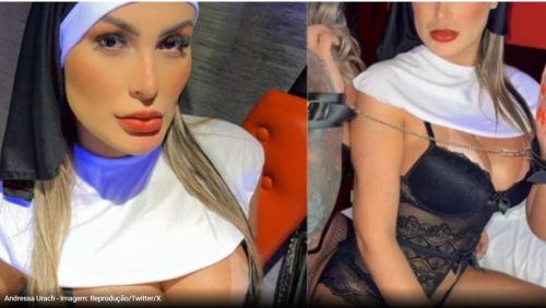Andressa Urach fala sobre “mão de Deus” em seu sucesso no OnlyFans: “Eu sei que foi Ele” Imagem referente a Andressa Urach fala sobre “mão de Deus” em seu sucesso no OnlyFans: “Eu sei que foi Ele”
