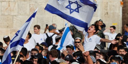 Imagem referente a Extrema-direita confronta palestinos em marcha anual em Jerusalém