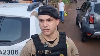 Polícia Militar fala sobre prisão em flagrante após homicídio em Santa Tereza do Oeste