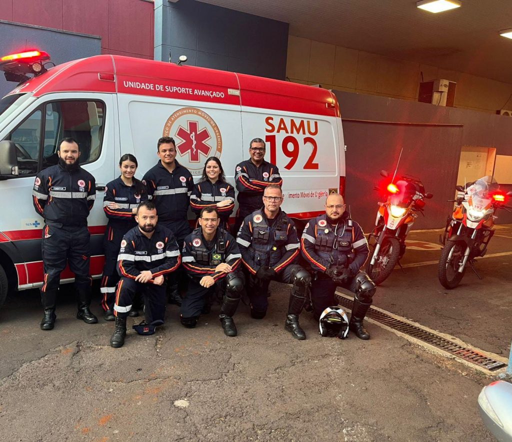 Homem de 49 anos sofre parada cardiorrespiratória e é reanimado pelo Samu em Cascavel