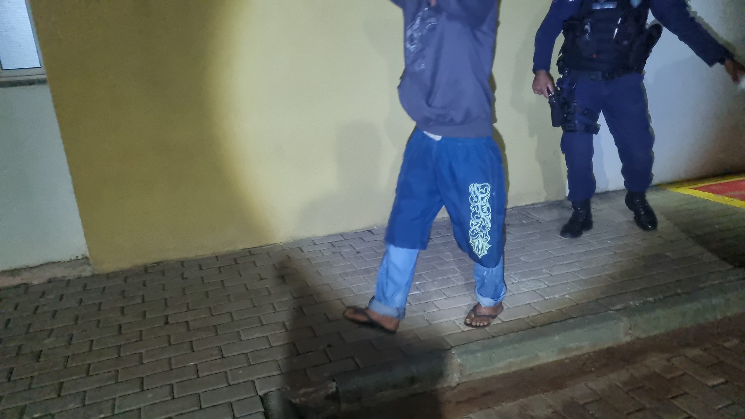 Homem é preso acusado de furto de fio no Bairro São Cristóvão em Cascavel