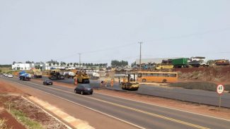 DER/PR retoma obra de duplicação da PR-317 entre Maringá e Iguaraçu com nova empresa