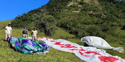 Imagem referente a Balões caem em parque do Rio e são apreendidos; prática é crime
