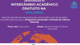 Programa Ganhando o Mundo da Ciência abre inscrições para intercâmbio na Holanda