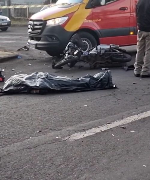 Imagem referente a Identificada mulher que morreu em grave acidente na Rua Souza Naves em Cascavel